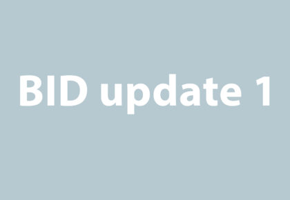 BID Update #1