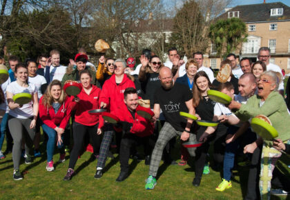 The Christchurch Pancake Race is back! 🥞 🍳🏃