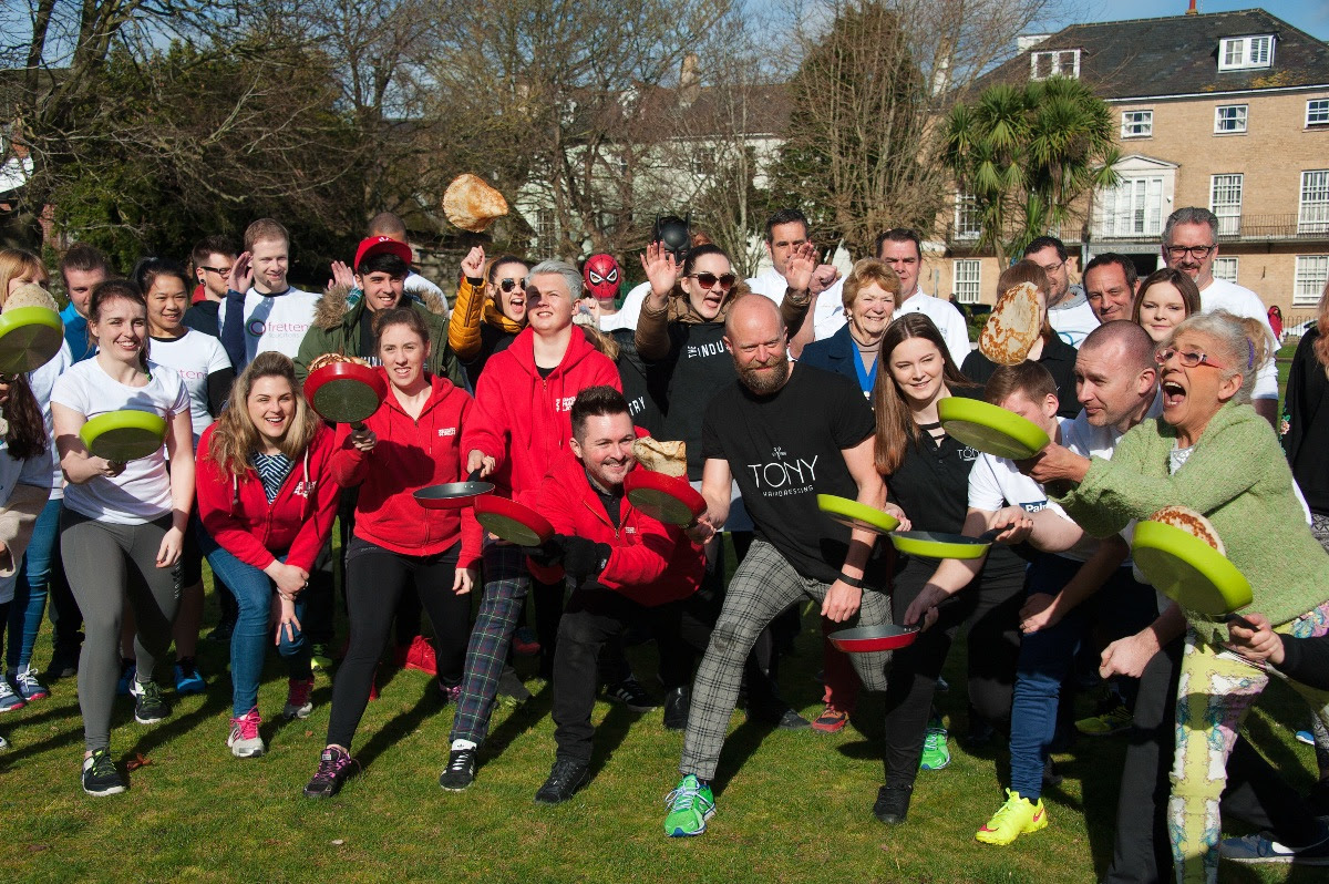 The Christchurch Pancake Race is back! 🥞 🍳🏃