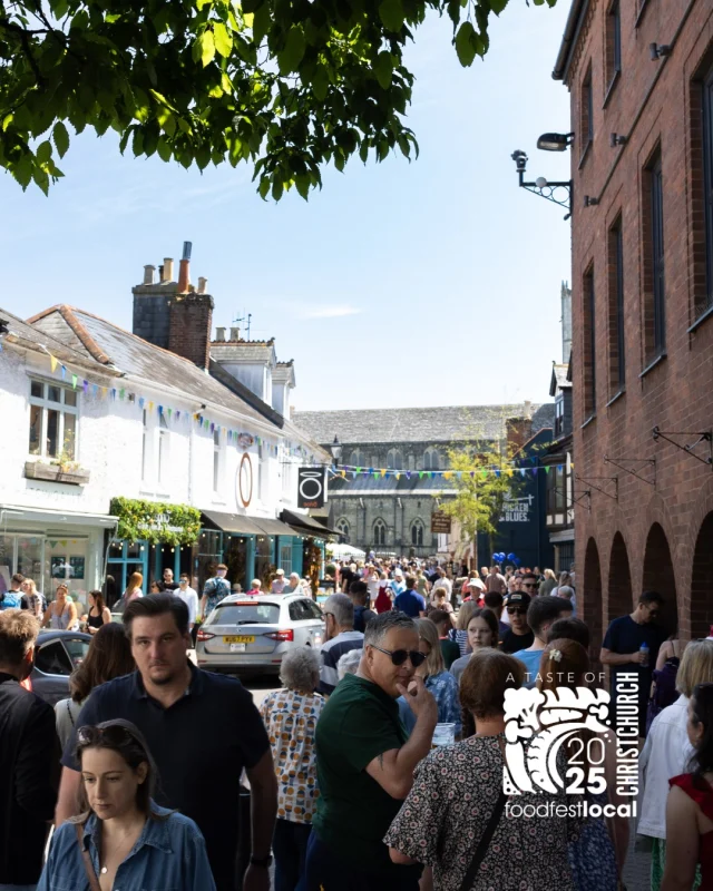 One month to go… can you believe it?! 

Christchurch Food Fest Local is officially ONE MONTH AWAY! We’re counting down to a weekend packed with local flavour, live music, sweet treats, and sunshine (🤞) on Christchurch High Street!

Let us know in the comments what you’re most looking forward to — the food, the vibes, the kids' activities, the music? 👇

We can't wait to see you all there. Bring on the good times and (hopefully) the sunshine! ☀️